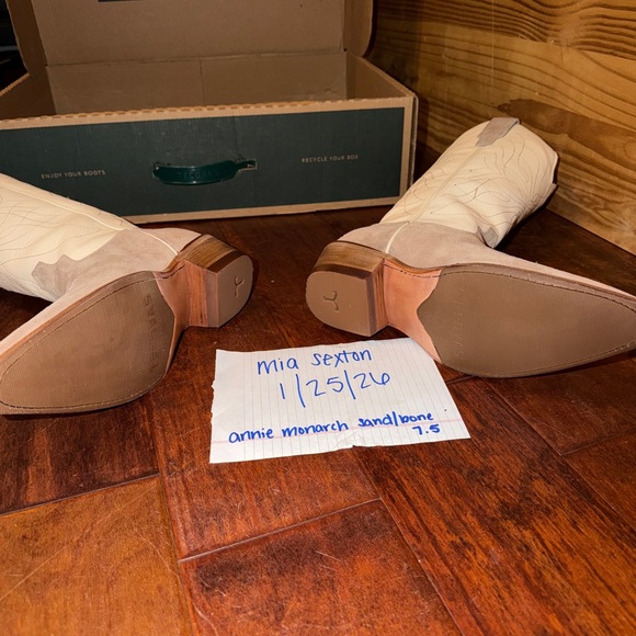 Tecovas Annie Monarch Sand/Bone 7.5 - Picture 2 of 4